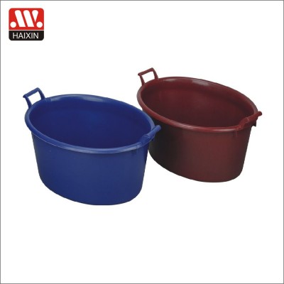 recycled plastic basin washing basin washing tub storage bin 28L 33L 51L 60L in dark colors stackable