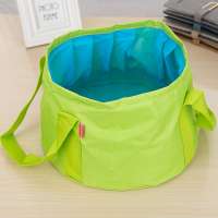 Folding Portable Basin Outdoor Tourism 15L Bucket Foot basin Travel type Accommodating washbasin Watering bucket