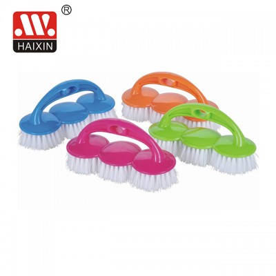 Plastic Household Cleaning Brush with Handle for Clothes or Shoes